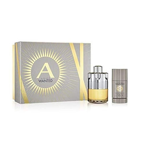 Azzaro Wanted Gift Set 100ml EDT + 75g Deodorant Stick
