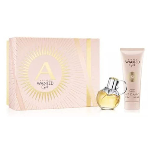 Azzaro Wanted Girl Gift Set 30ml EDP + 100ml Body Lotion
