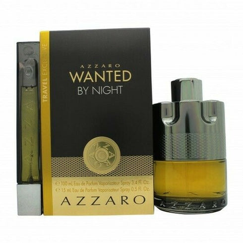 Azzaro Wanted by Night Gift Set 100ml EDP + 15ml EDP