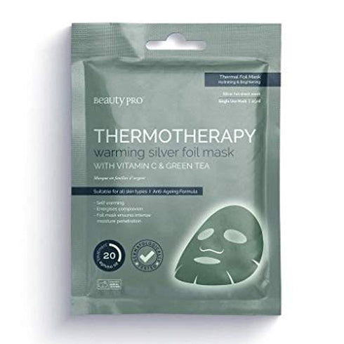 Beauty Pro Thermotherapy Warming Silver Foil Mask - 1 Piece