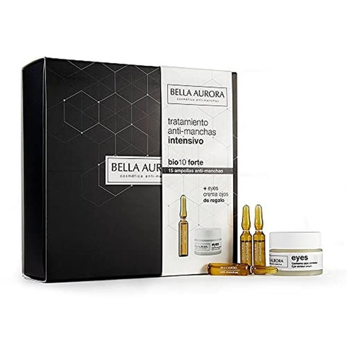 Bella Aurora Bio 10 FORTE Gift Set 15 Anti-Spots Ampoules + 15ml Eye Contour Cream