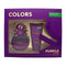 Benetton Colors de Benetton Purple Gift Set 50ml EDT + 50ml Body Lotion