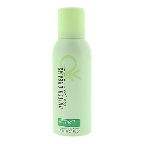 Benetton United Dreams Live Free Deodorant Spray 150ml