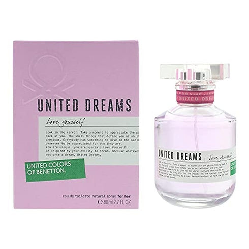 Benetton United Dreams Love Yourself Eau de Toilette 80ml Spray