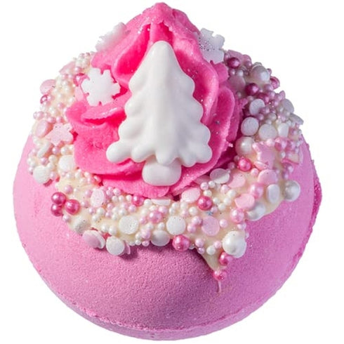 Bomb Cosmetics Pink Christmas Bath Bomb 160g