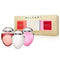 Bvlgari Omnia Jewels Charms Fragrance Gift Set 15ml Crystalline EDT + 15ml Coral EDT + 15ml Pink Sapphire EDT