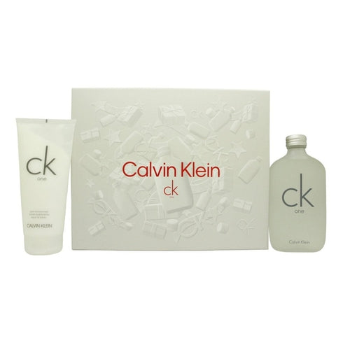 Calvin Klein CK One Gift Set 200ml EDT + 200ml Shower Gel - Christmas Edition