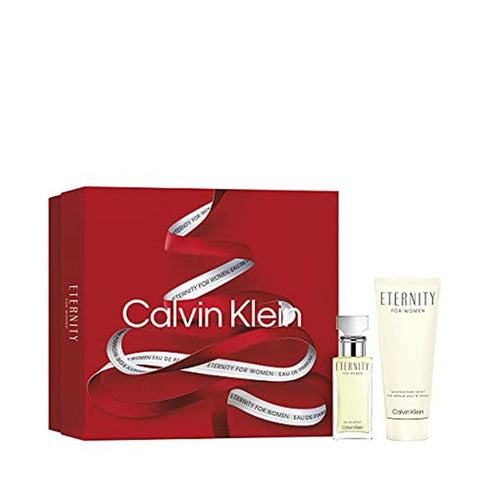 Calvin Klein Eternity Gift Set 30ml EDP + 100ml Body Lotion - Christmas Edition