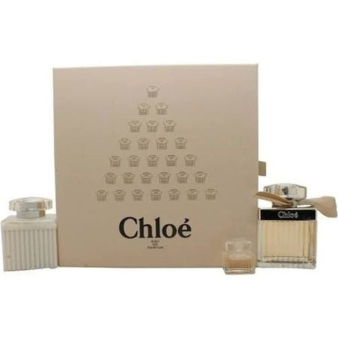 Chloé Gift Set 75ml EDP + 100ml Body Lotion + 5ml EDP
