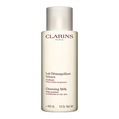 Clarins Cleansers and Toners Cleansing Milk with Gentian - Combination/Oily Skin 400ml