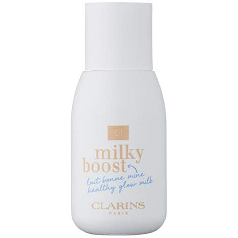 Clarins Milky Boost Healthy Glow Foundation 50ml - 01 Milky Cream