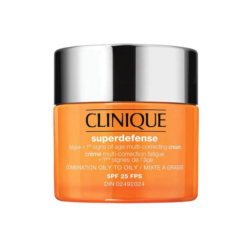 Clinique Superdefense Fatigue + 1st Signs Of Age Multi-Correcting Cream SPF25 50ml - Very Dry to Dry Combination Skin