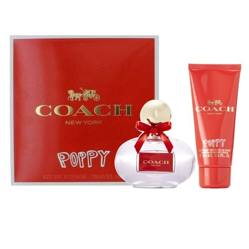 Coach Poppy Gift Set 100ml EDP + 100ml Body Lotion