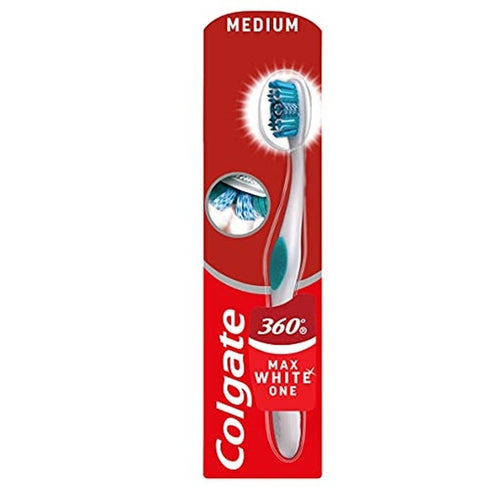 Colgate Max White 360º One Toothbrush Medium
