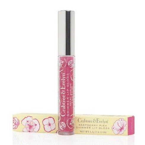 Crabtree & Evelyn Shimmer Lip Gloss 3.2g Pink Raspberry