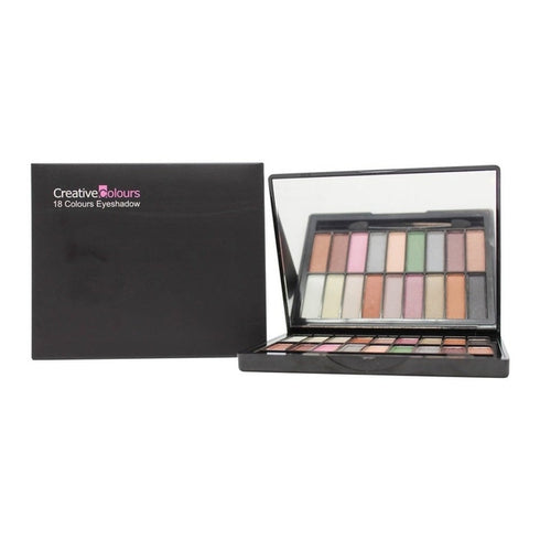 Creative Colours 18 Colour Eyeshadow Palette 17.1g