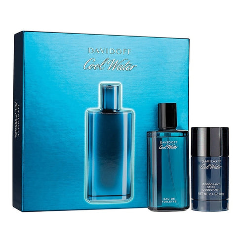 Davidoff Cool Water Gift Set 75ml EDT + 75g Deodorant Stick