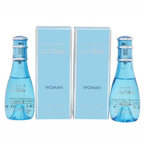 Davidoff Cool Water Woman Gift Set 2 x 30ml EDT