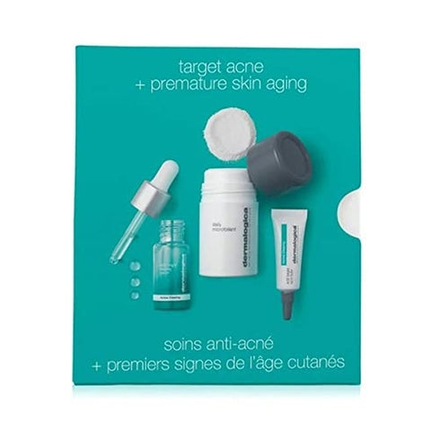 Dermalogica Clear And Brighten Kit 13g Daily Microfoliant + 10ml AGE Bright Clearing Serum + 6ml Bright Spot Fader