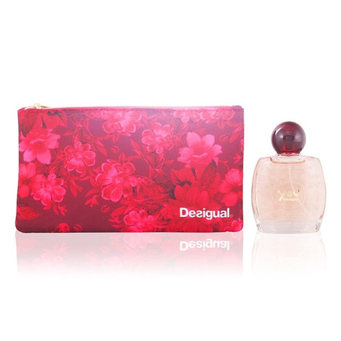 Desigual You Gift Set 100ml EDT + Makeup Bag