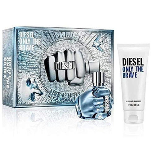 Diesel Only The Brave Gift Set 50ml EDT + 100ml Shower Gel