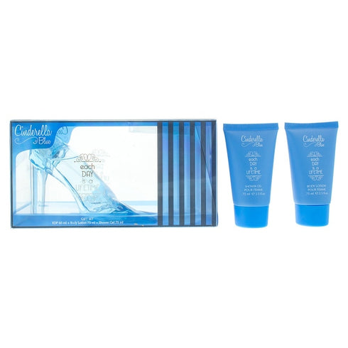Disney Cinderella Blue Slipper Gift Set 60ml EDP + 75ml Shower Gel + 75ml Body Lotion