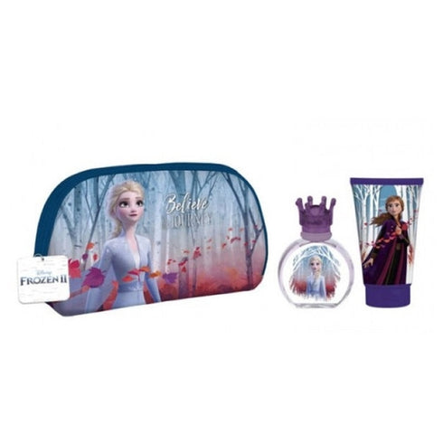 Disney Frozen II Gift Set 50ml EDT + 100ml Shower Gel + Toiletry Bag