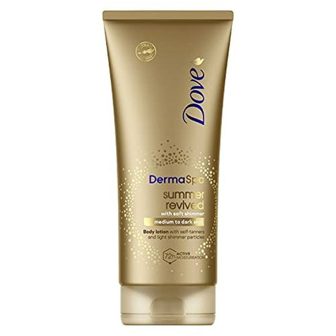 Dove Summer Revived Shimmer Body Lotion 200ml - Medium Dark