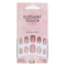 Elegant Touch Luxe Looks 24 False Nails with Glue - Virtual Vibes