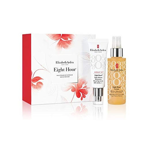 Elizabeth Arden Eight Hour Gift Set 100ml All-Over Miracle Oil + 45ml Moisturizer