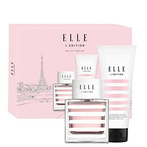 Elle L'Edition Gift Set 30ml EDP + 100ml Body Lotion
