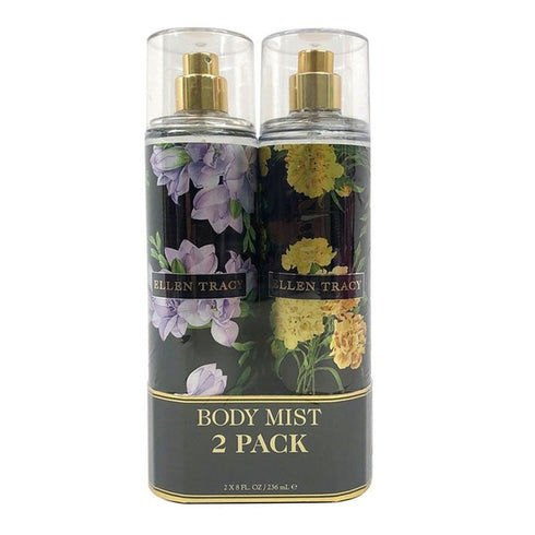 Ellen Tracy Body Mist Gift Set 236ml Radiant Body Mist + 236ml Inspiring Body Mist
