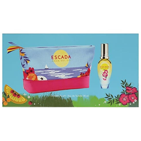 Escada Agua Del Sol Gift Set 30ml EDT + Cosmetic Pouch