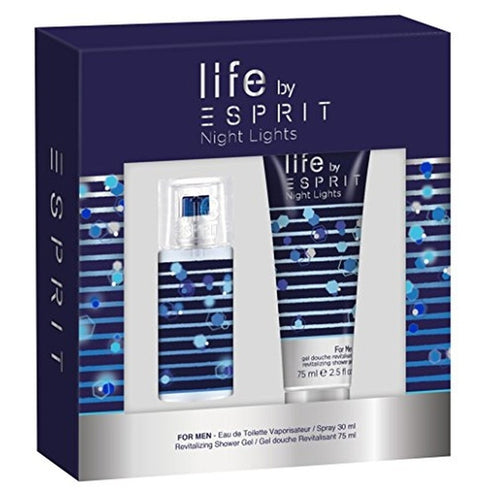 Esprit Night Lights Man Gift Set 30ml EDT + 75ml Shower Gel