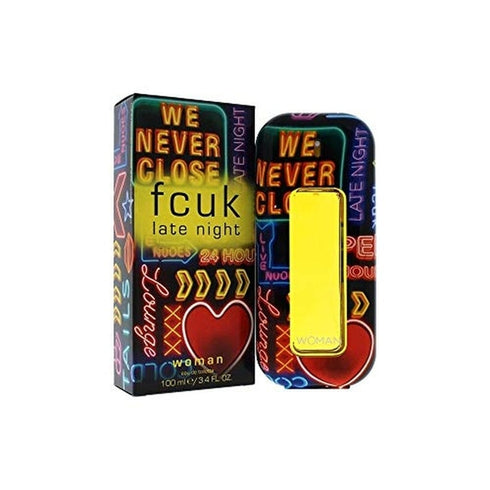 FCUK Late Night Woman Eau de Toilette 100ml Spray