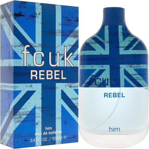 FCUK Rebel For Him Eau De Toilette 100ml Spray