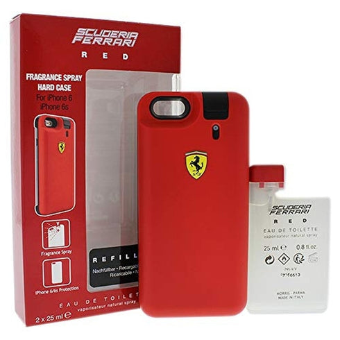 Ferrari Red Gift Set 25ml EDT + 25ml Refill + iPhone 6 Phonecase