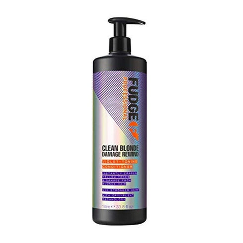 Fudge Clean Blonde Damage Rewind Violet Toning Conditioner 1000ml