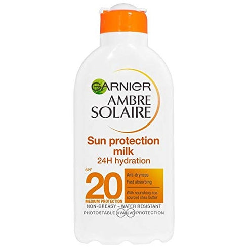 Garnier Ambre Solaire Anti-Dryness Sun Protection Milk SPF20 200ml