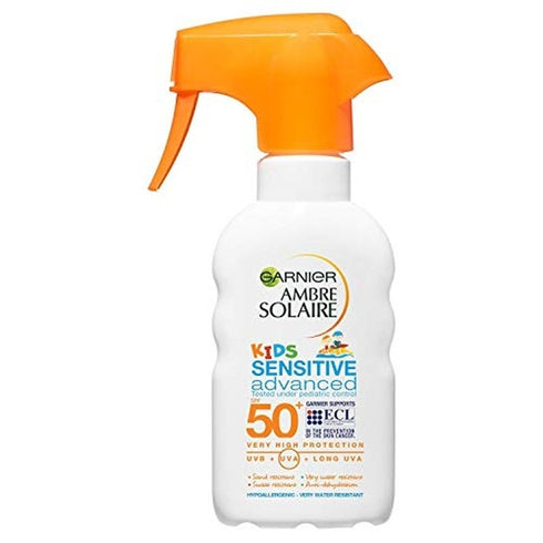 Garnier Ambre Solaire Kids Sensitive Advanced Sun Protection Spray SPF50+ 200ml