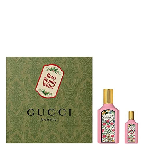 Gucci Flora Gorgeous Gardenia Eau de Parfum Gift Set 50ml EDP + 10ml EDP