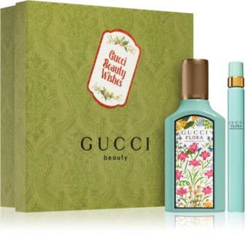 Gucci Flora Gorgeous Jasmine Gift Set 50ml EDP + 10ml EDP