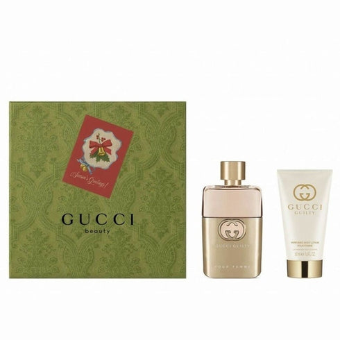 Gucci Guilty Pour Femme Gift Set 50ml EDP + 50ml Body Lotion