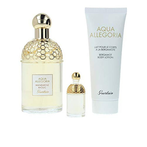 Guerlain Aqua Allegoria Mandarine Basilic Gift Set 125ml EDT + 7.5ml EDT + 75ml Body Lotion (This gift set contains:
1 x 125ml EDT
1 x 7,5ml EDT
1 x 75ml Body Lotion)