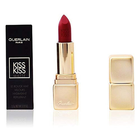 Guerlain Kisskiss Matte Lipstick 3.5g - M375 Flaming Rose