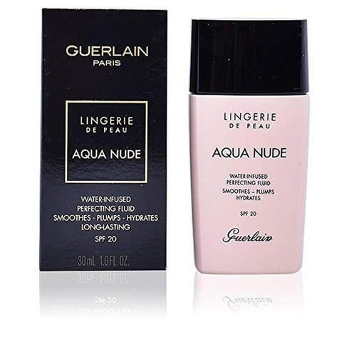 Guerlain Lingerie De Peau Aqua Nude SPF 20 Foundation 30ml - 05W Deep Warm