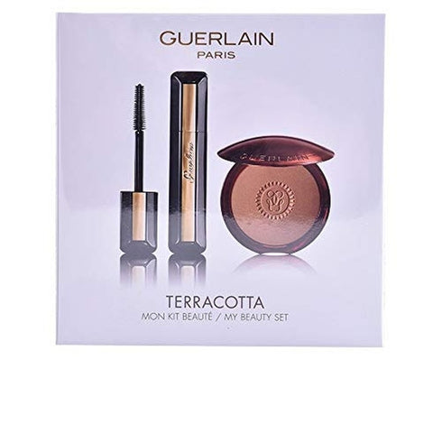 Guerlain Terracotta Gift Set 10g Bronzing Powder - 03 + 8.5ml Mascara - 01 Noir