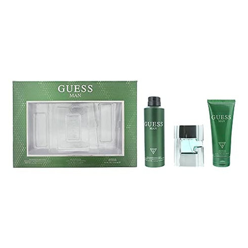 Guess Guess Man Gift Set 75ml EDT + 226ml Deodorant Spray + 200ml Shower Gel