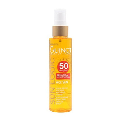 Guinot Sun Logic Age Sun Anti-Ageing Sun Dry Oil For Body SPF50 150ml