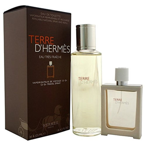 Hermès Terre d'Hermès Eau Très Fraîche Gift Set 125ml EDT Refill + 30ml EDT